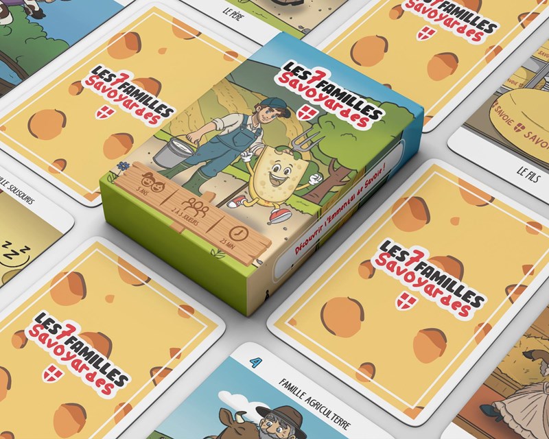 Jeu de 7 Familles Savoyardes - Photo 2